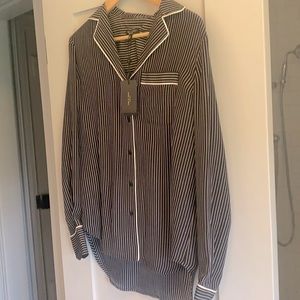 NWT Rag and Bone lounge shirt